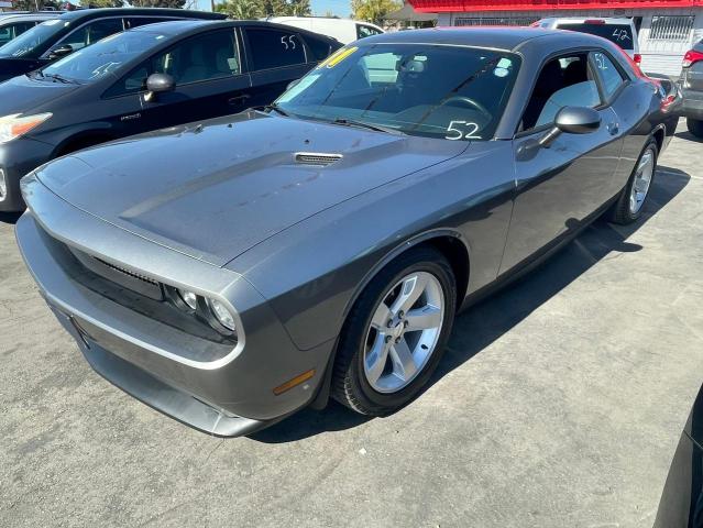 2B3CJ4DG7BH542561 - 2011 DODGE CHALLENGER GRAY photo 2