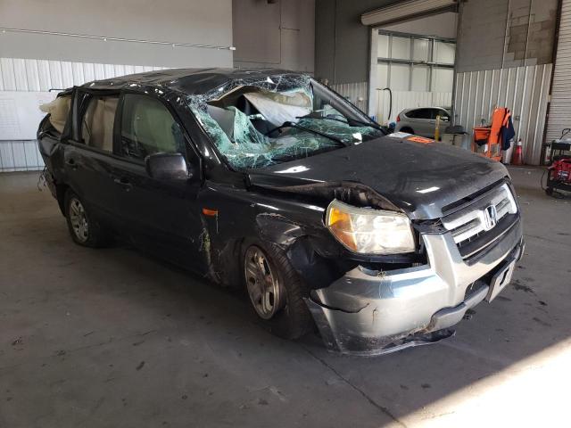 5FNYF28156B014562 - 2006 HONDA PILOT LX GRAY photo 4