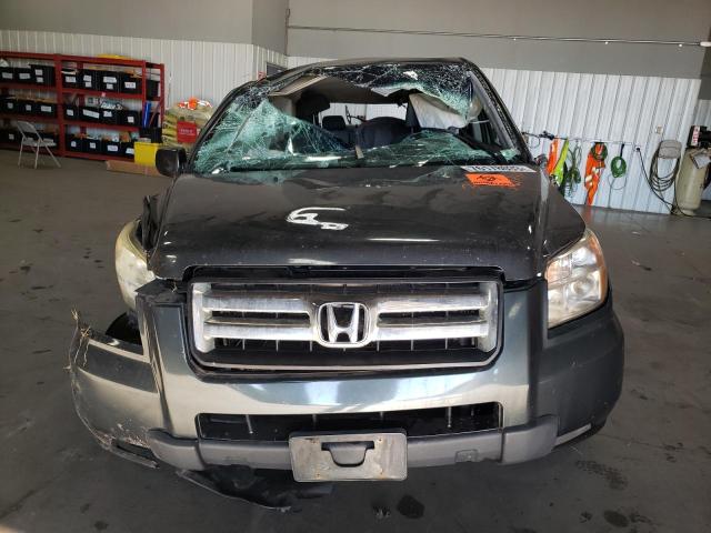 5FNYF28156B014562 - 2006 HONDA PILOT LX GRAY photo 5