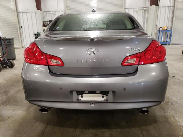 JN1CV6AR7CM671437 - 2012 INFINITI G37 GRAY photo 6