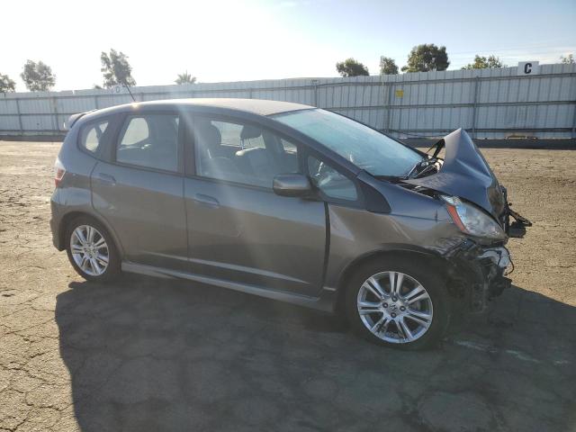 JHMGE8H57BC004884 - 2011 HONDA FIT SPORT GRAY photo 4