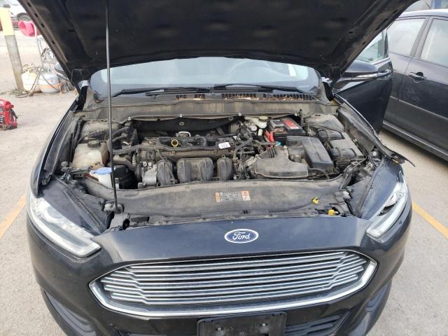 1FA6P0H70E5379167 - 2014 FORD FUSION SE BLACK photo 11