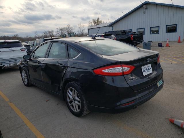 1FA6P0H70E5379167 - 2014 FORD FUSION SE BLACK photo 2