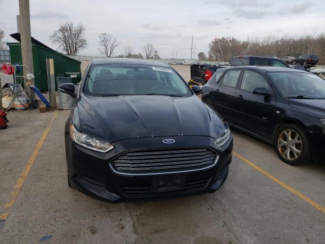 1FA6P0H70E5379167 - 2014 FORD FUSION SE BLACK photo 5