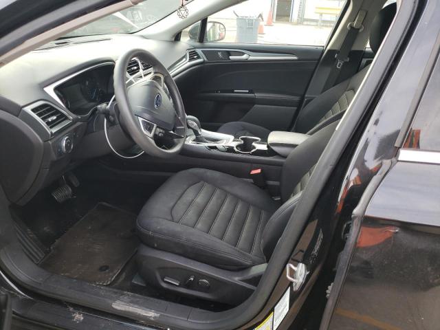 1FA6P0H70E5379167 - 2014 FORD FUSION SE BLACK photo 7