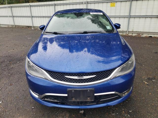 1C3CCCEG0FN512787 - 2015 CHRYSLER 200 C BLUE photo 5