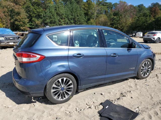 1FADP5DU5JL100818 - 2018 FORD C-MAX TITANIUM BLUE photo 3