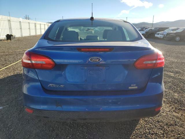 1FADP3FE7JL256482 - 2018 FORD FOCUS SE BLUE photo 6