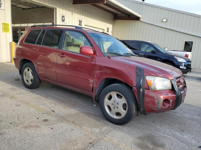 JTEEP21A870189779 - 2007 TOYOTA HIGHLANDER SPORT MAROON photo 4