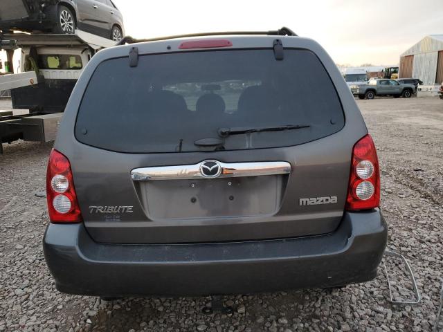 4F2YZ94115KM32124 - 2005 MAZDA TRIBUTE S GRAY photo 6