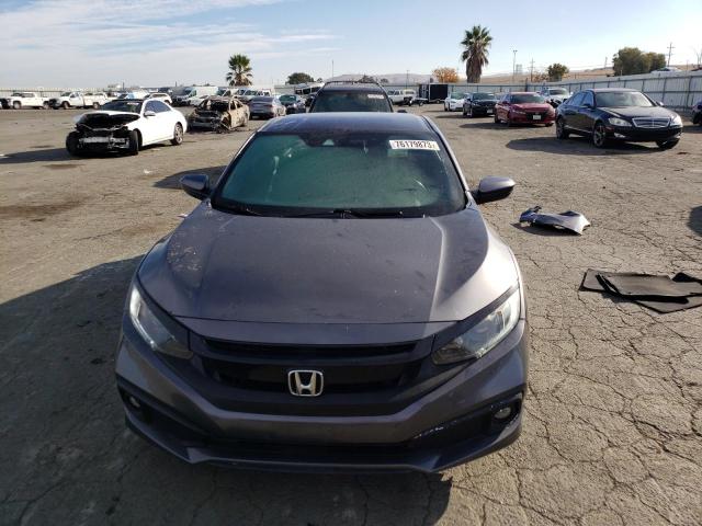 2HGFC2F8XKH606769 - 2019 HONDA CIVIC SPORT ნაცრისფერი ფოტო 5