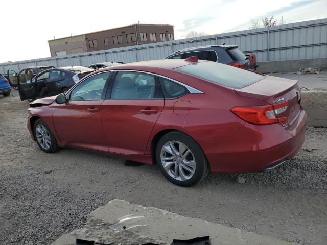 1HGCV1F13JA121400 - 2018 HONDA ACCORD LX RED photo 2