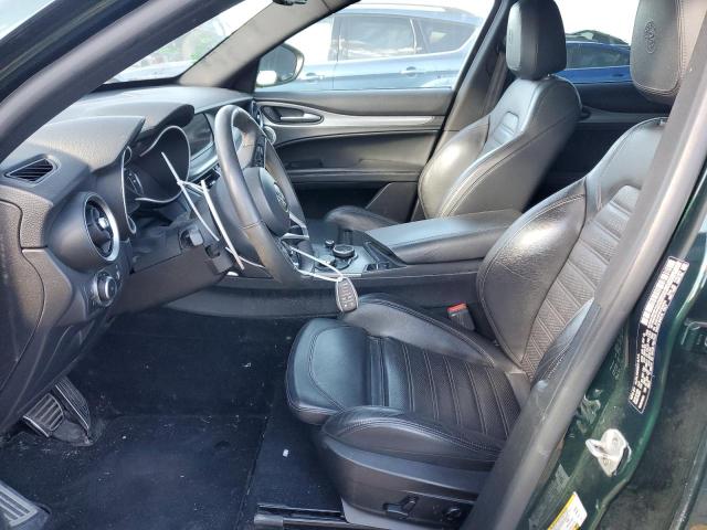 ZASFAKNN3J7C03794 - 2018 ALFA ROMEO STELVIO TI SPORT GREEN photo 7