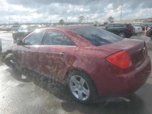 1G2ZG57B494142725 - 2009 PONTIAC G6 MAROON photo 2