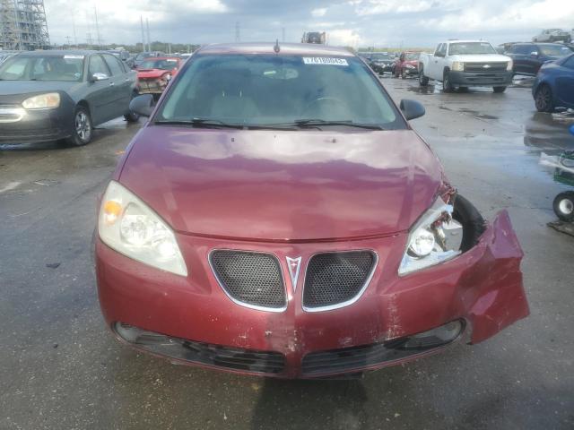 1G2ZG57B494142725 - 2009 PONTIAC G6 MAROON photo 5