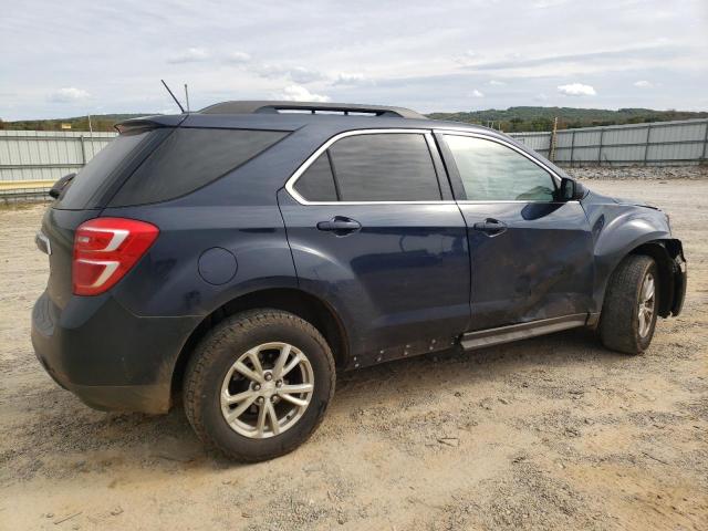 2GNFLFEK0H6300338 - 2017 CHEVROLET EQUINOX LT BLUE photo 3