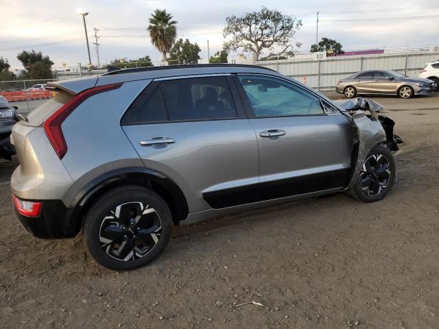 KNDCR3L19P5028837 - 2023 KIA NIRO WIND GRAY photo 3