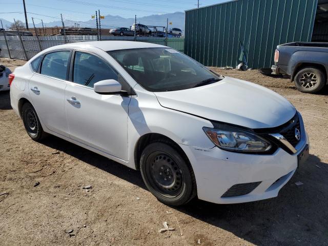 3N1AB7AP5HY346391 - 2017 NISSAN SENTRA S WHITE photo 4