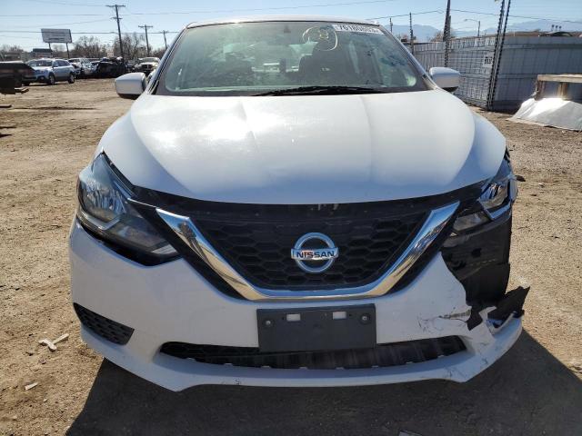 3N1AB7AP5HY346391 - 2017 NISSAN SENTRA S WHITE photo 5