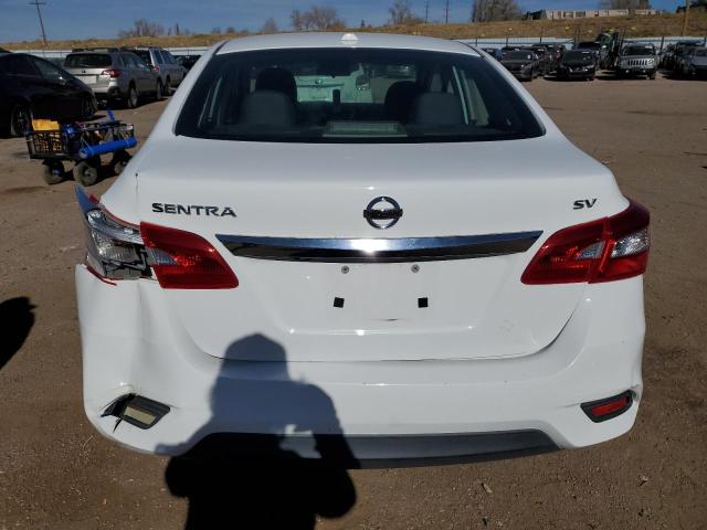 3N1AB7AP5HY346391 - 2017 NISSAN SENTRA S WHITE photo 6