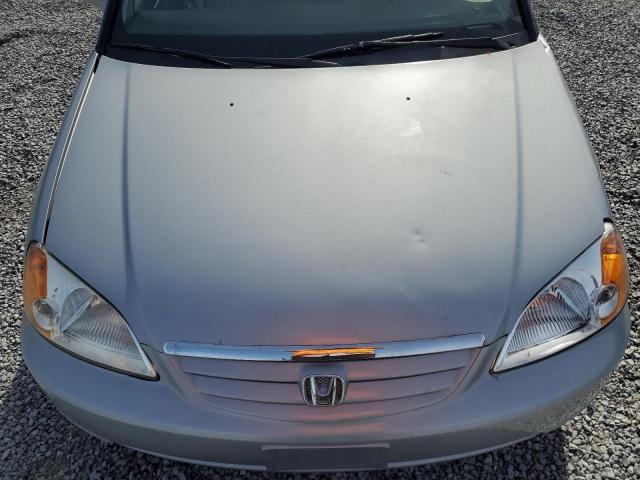 1HGES26822L041743 - 2002 HONDA CIVIC EX SILVER photo 11