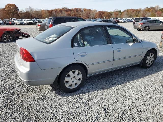 1HGES26822L041743 - 2002 HONDA CIVIC EX SILVER photo 3