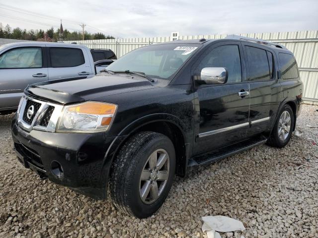 5N1AA0NC6AN604253 - 2010 NISSAN ARMADA SE BLACK photo 1