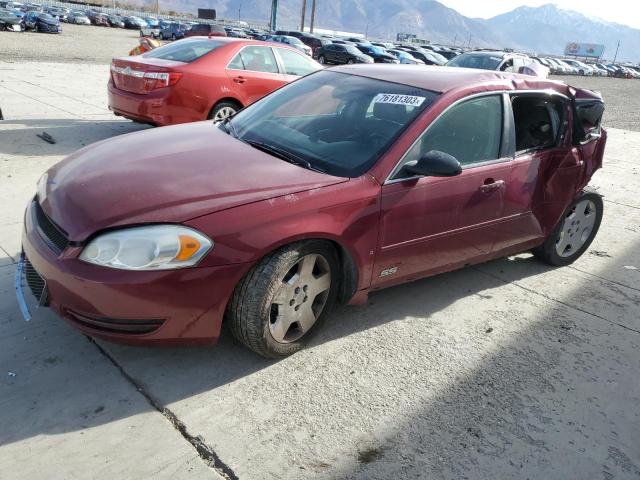 2G1WD58C769270747 - 2006 CHEVROLET IMPALA SUPER SPORT MAROON photo 1