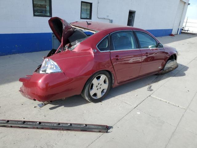 2G1WD58C769270747 - 2006 CHEVROLET IMPALA SUPER SPORT MAROON photo 3