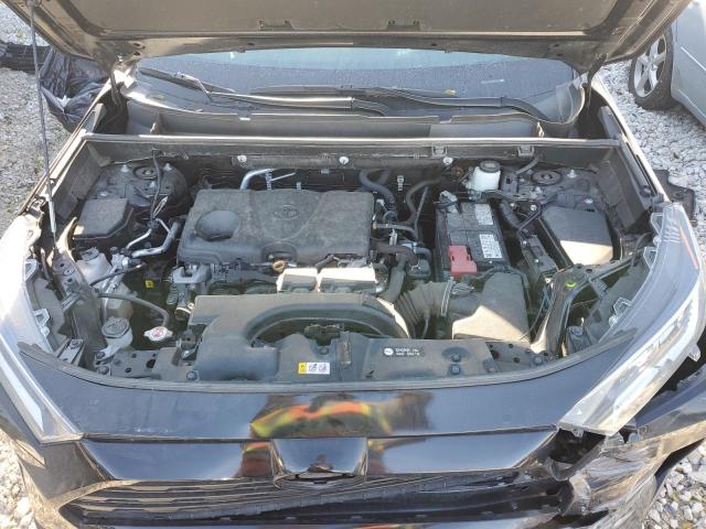 2T3P1RFV4MW153596 - 2021 TOYOTA RAV4 XLE GRAY photo 11