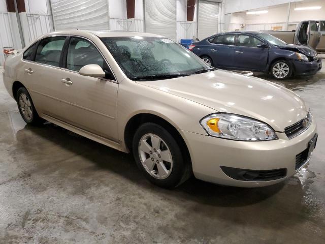 2G1WB5EK3A1207928 - 2010 CHEVROLET IMPALA LT TAN photo 4