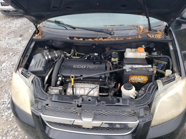 KL1TD5DE1AB109696 - 2010 CHEVROLET AVEO LS 黑色 照片 11