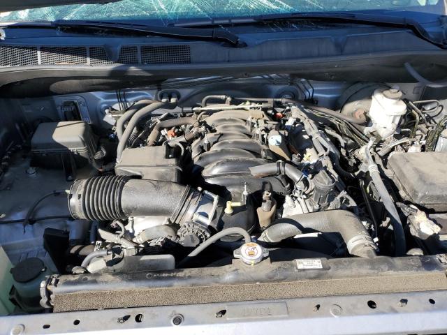 5TFCY5F12MX028236 - 2021 TOYOTA TUNDRA DOUBLE CAB SR/SR5 SILVER photo 11