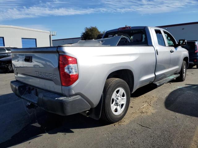 5TFCY5F12MX028236 - 2021 TOYOTA TUNDRA DOUBLE CAB SR/SR5 SILVER photo 3