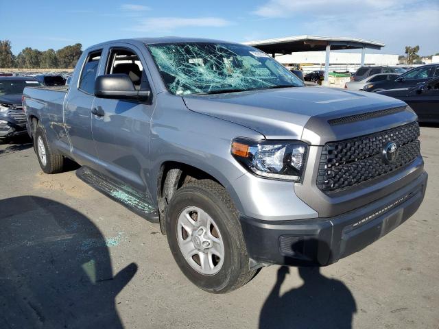 5TFCY5F12MX028236 - 2021 TOYOTA TUNDRA DOUBLE CAB SR/SR5 SILVER photo 4