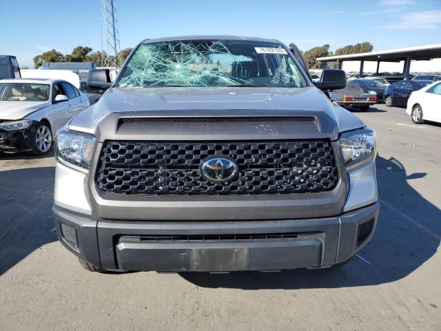 5TFCY5F12MX028236 - 2021 TOYOTA TUNDRA DOUBLE CAB SR/SR5 SILVER photo 5