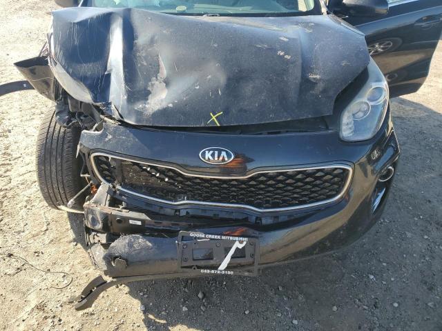 KNDPMCAC8H7041993 - 2017 KIA SPORTAGE LX BLACK photo 12