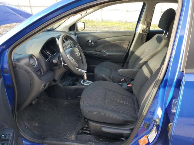 3N1CN7AP1FL937974 - 2015 NISSAN VERSA S BLUE photo 7