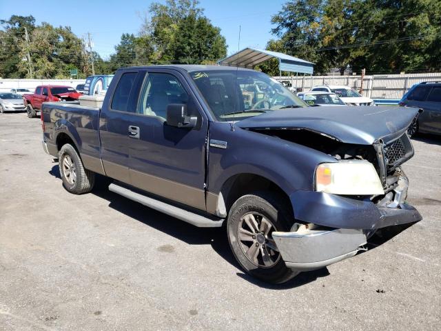 1FTPX12554NA97598 - 2004 FORD F150 BLUE photo 4