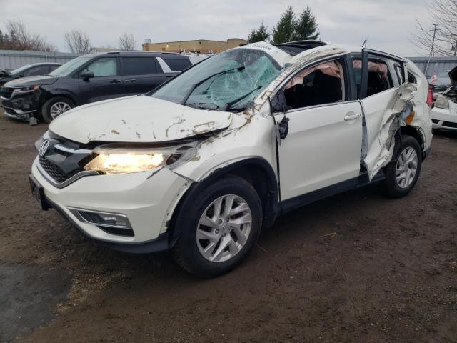 2HKRM4H54GH110260 - 2016 HONDA CR-V EX WHITE photo 1