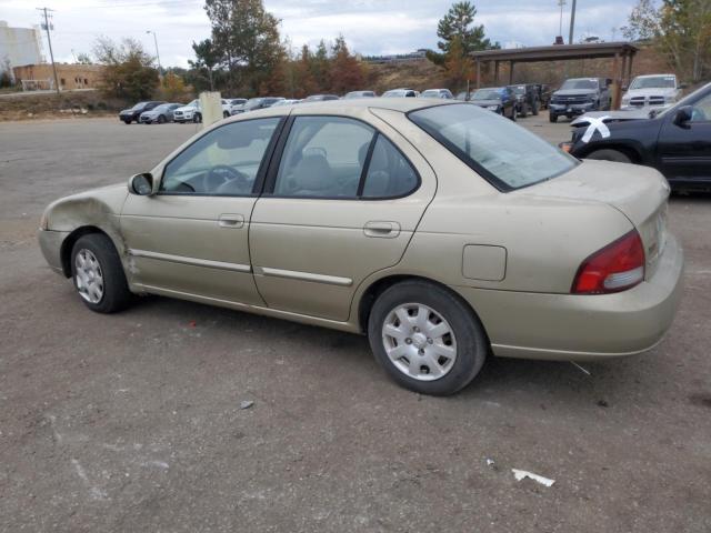 3N1CB51D32L640363 - 2002 NISSAN SENTRA XE GOLD photo 2