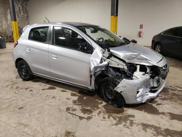 ML32AUHJ4MH009532 - 2021 MITSUBISHI MIRAGE ES SILVER photo 4