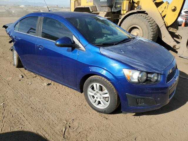 1G1JC5SH4E4111798 - 2014 CHEVROLET SONIC LT BLUE photo 4