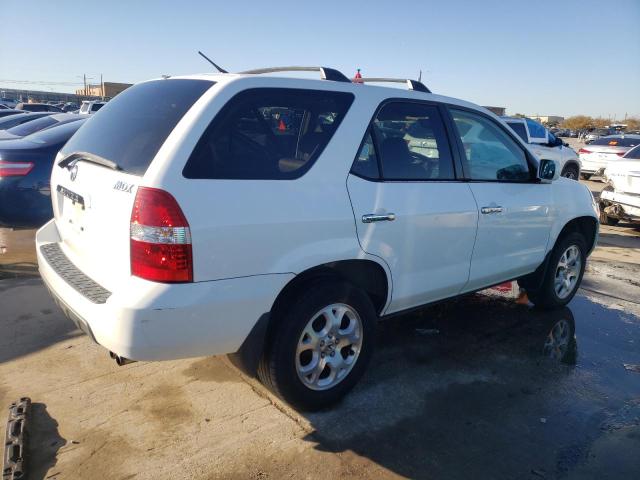 2HNYD18682H501152 - 2002 ACURA MDX TOURING WHITE photo 3