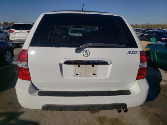 2HNYD18682H501152 - 2002 ACURA MDX TOURING WHITE photo 6