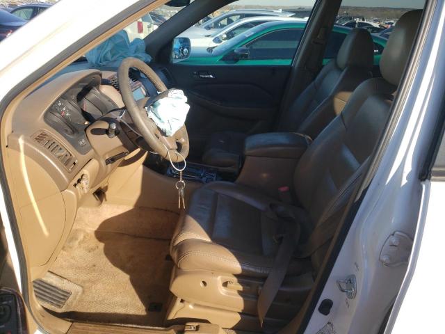 2HNYD18682H501152 - 2002 ACURA MDX TOURING WHITE photo 7