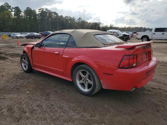 1FAFP45X44F203162 - 2004 FORD MUSTANG GT RED photo 2