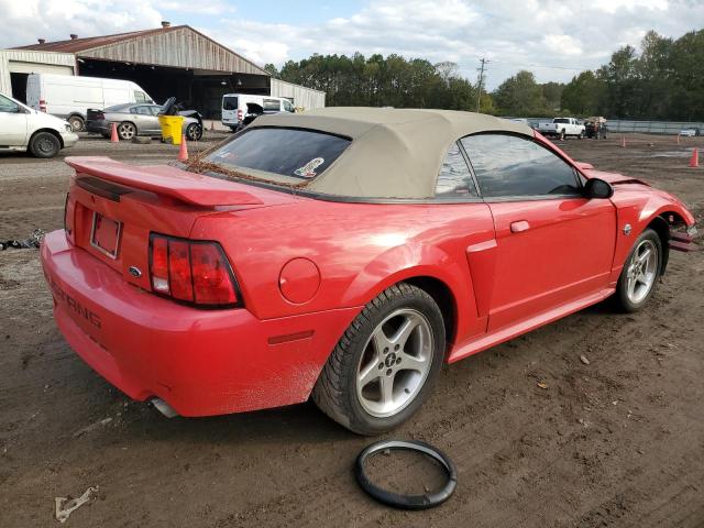 1FAFP45X44F203162 - 2004 FORD MUSTANG GT RED photo 3