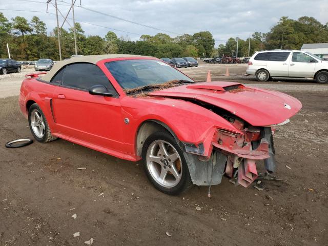 1FAFP45X44F203162 - 2004 FORD MUSTANG GT RED photo 4