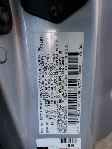 5TEUU42N17Z343142 - 2007 TOYOTA TACOMA ACCESS CAB ვერცხლისფერი ფოტო 13